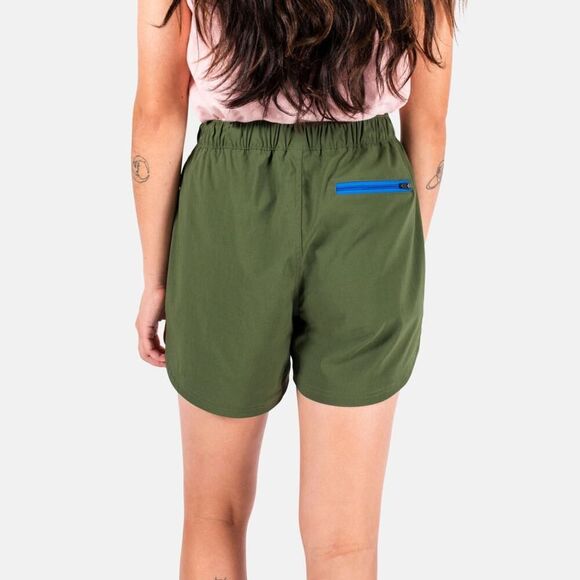 Topo Designs Green Women's Shorts - Picture 7 of 13